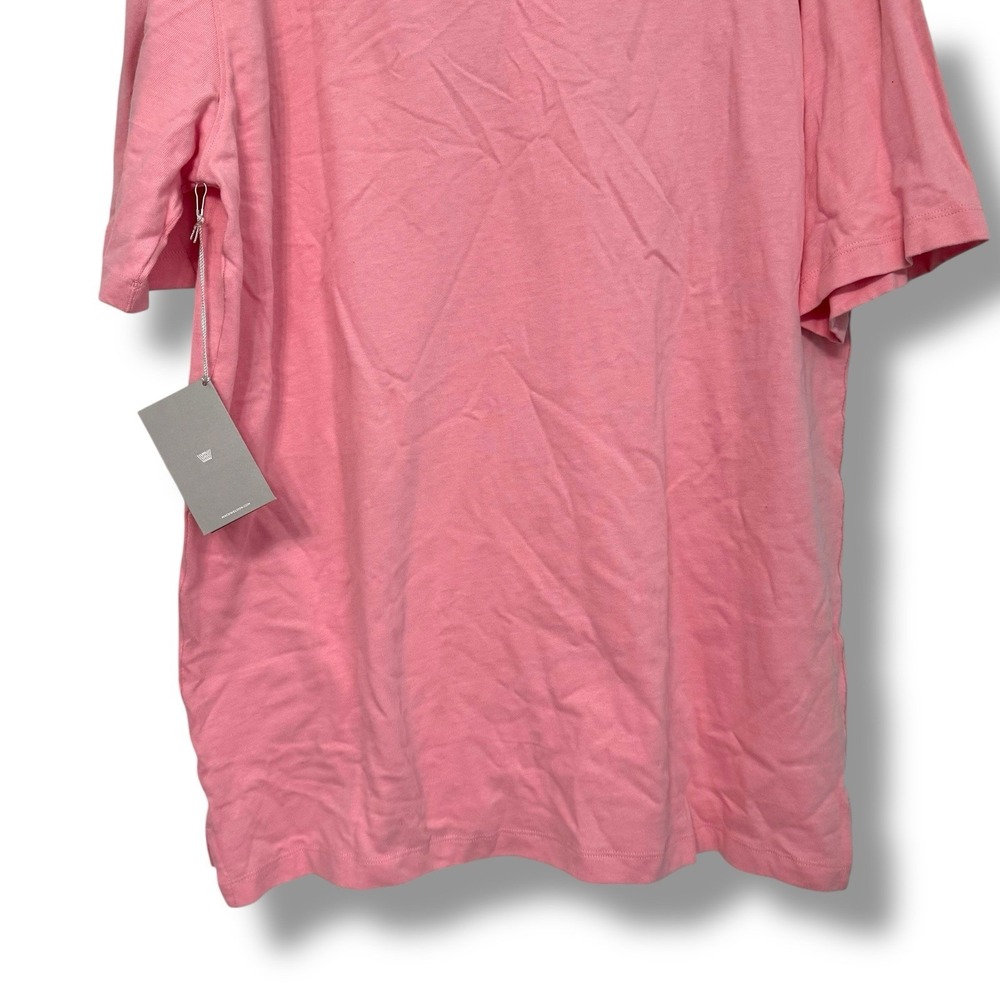 Mack Weldon Mens Polo Shirt Dry Knit Cotton Pink Short Sleeve Size XXL - Picture 8 of 9